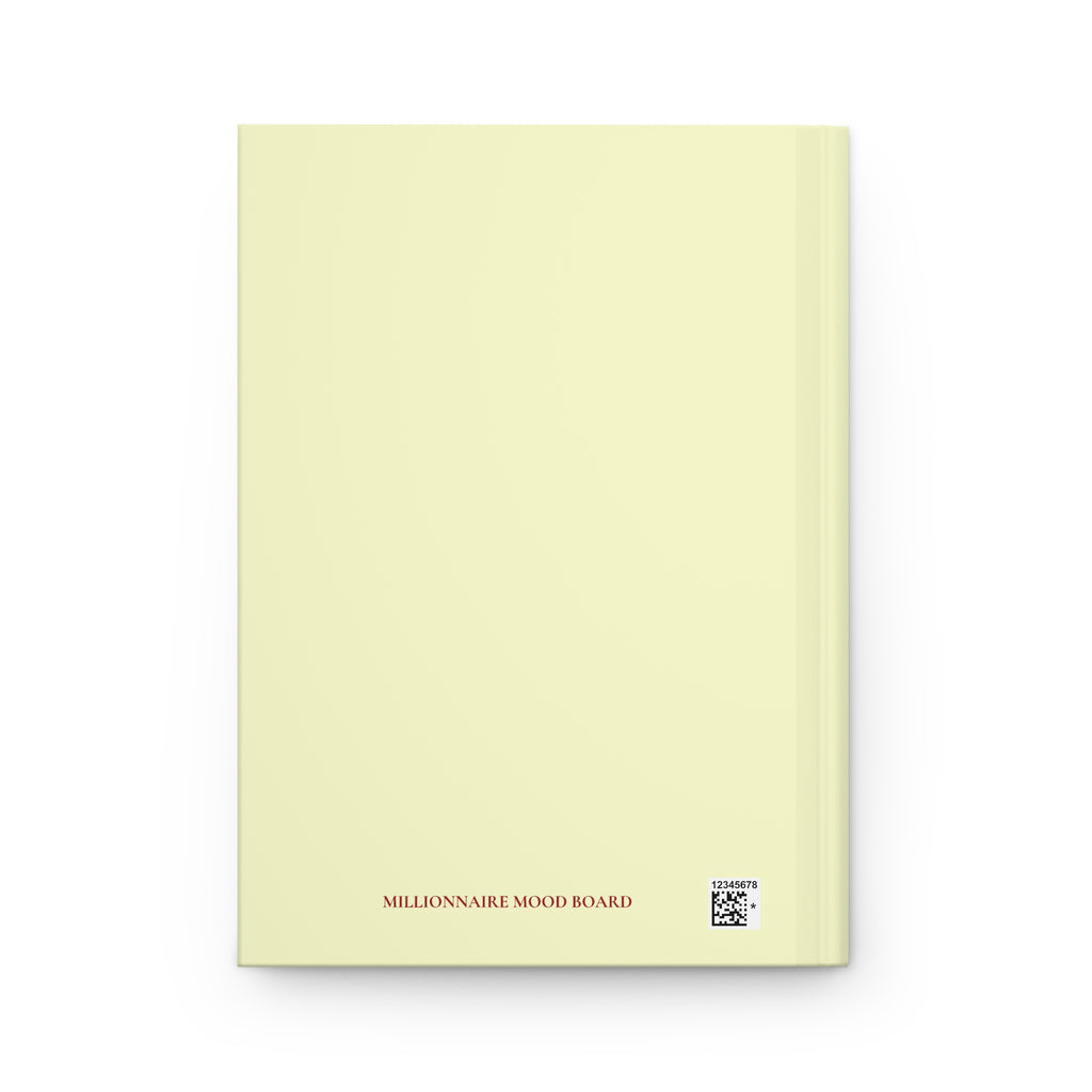 Hot Girls Manifest Hardcover Journal | Matte softcover style, minimalist motivational notebook